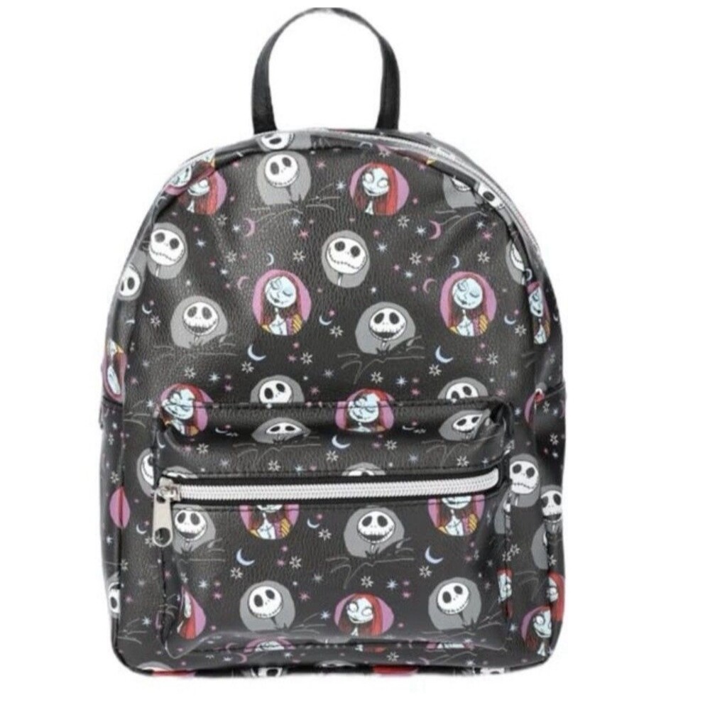 Nightmare Before Christmas Leather 10" Mini Backpack Purse
